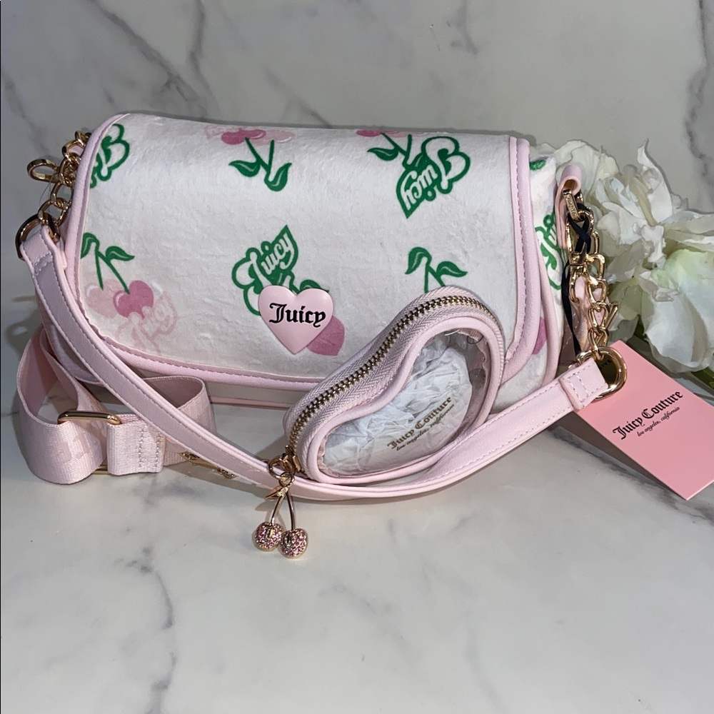 Juicy Couture Retro Juicy Cherry Gelato Crossbody Bag Exclusive